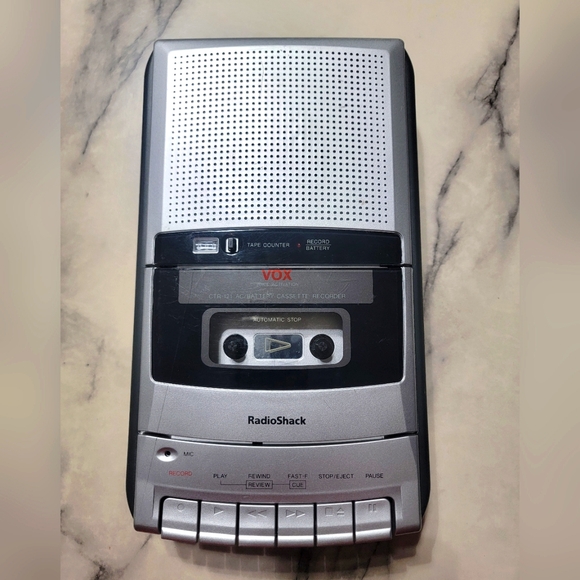 Radio Shack Vox Ctr-121 AC/Battery Cassette Recorder - Picture 1 of 6
